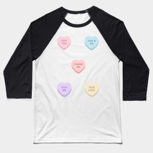 valentine's candy Baseball T-Shirt